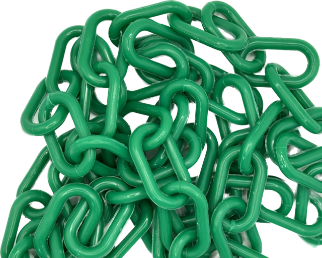 Green Plastic Chain by the metre (Maximum Length 25m)